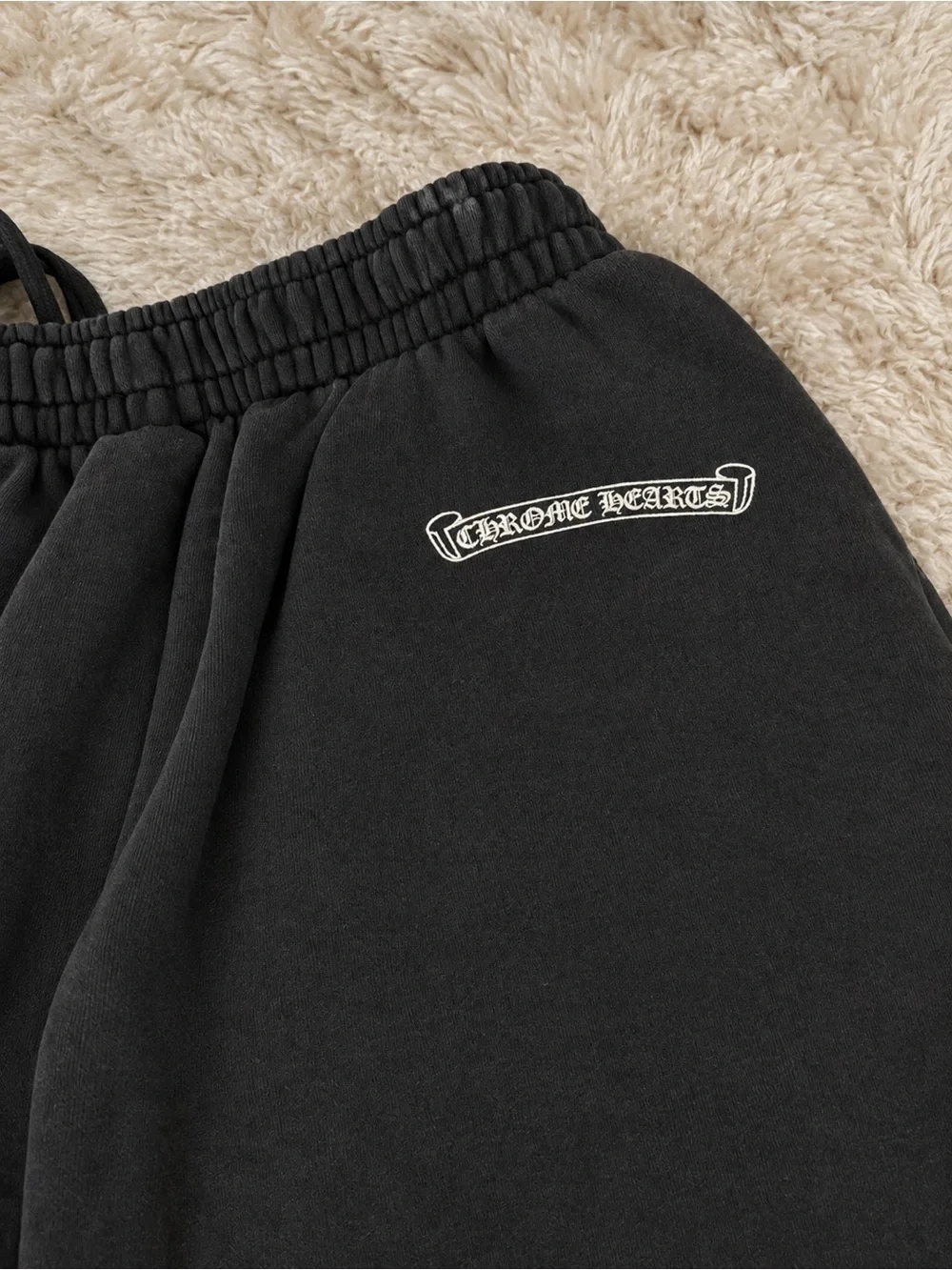 Chrome hearts men's capri shorts soap and water black M